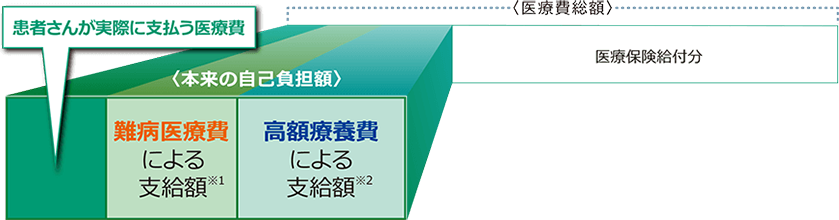 患者さんが実際に支払う医療費